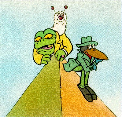 Greenback Stuck On A Pyramid